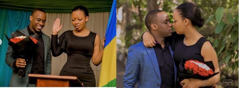 Kecapu yasezeranye imbere y'amategeko n'umukunzi we(AMAFOTO)