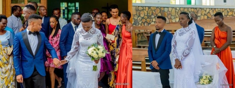 Amafoto:Reba ibyaranze ubukwe bw'umunyamakuru Cyuzuzo Jeanne d'Arc