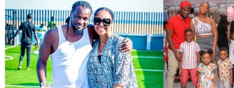 Rudeboy yatandukanye n'umugore we bari bamaze kubyarana abana batatu
