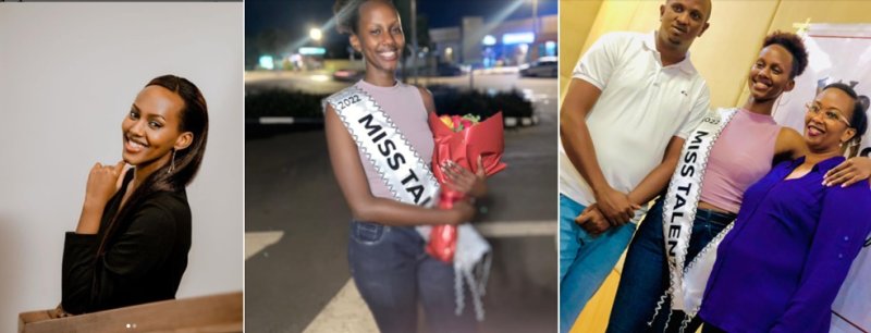 Saro Amanda yakorewe ibirori bitangaje nyuma yo kwegukana ikamba rya Miss Talent 2022(AMAFOTO)