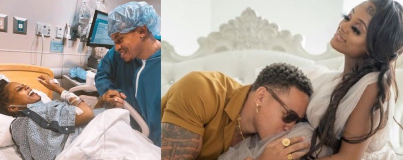 Vanessa Mdee na Rotimi bari mu byishimo byo kwibaruka ubuheta