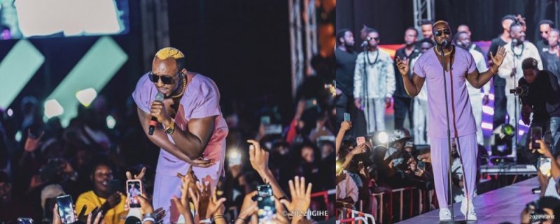 Amafoto:Reba ibyaranze igitaramo cya The Ben wahamagaye umukunzi we bikarangira atamugezeho