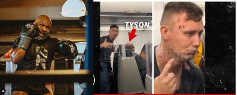 Mike Tyson wamamaye mu mikino y'iteramakofe yakubise umugenzi ubwo bari mundege