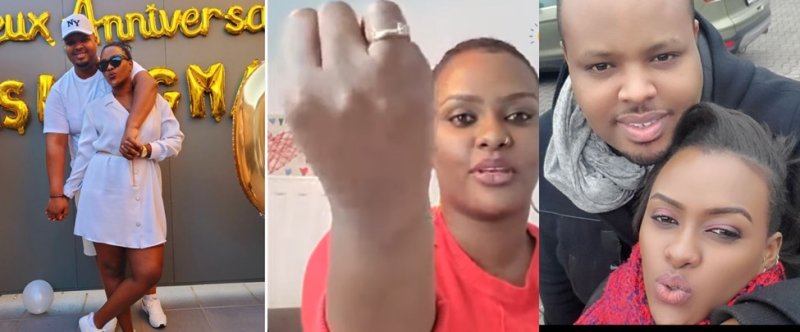 Nana avuze ikintu cyamushimishije mu rugo, yerekana impeta umugabo we yamwambitse