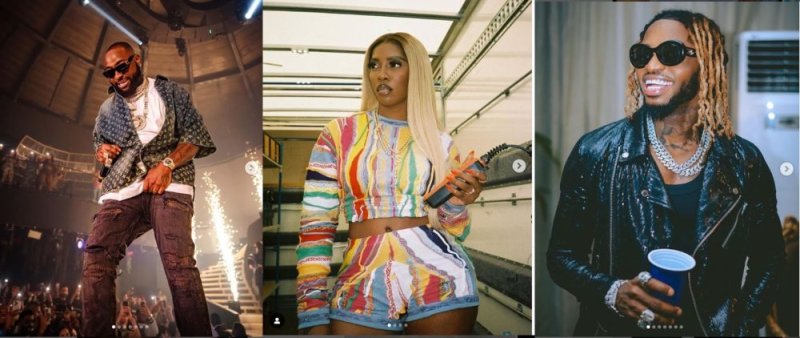  Ibyamamare birimo Davido ,Diamod na Tiwa Savage bigeye gutaramira i Kigali 