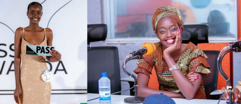 Ishimwe Adelaide witabiriye Miss Rwanda yerekeje mu itangazamakuru