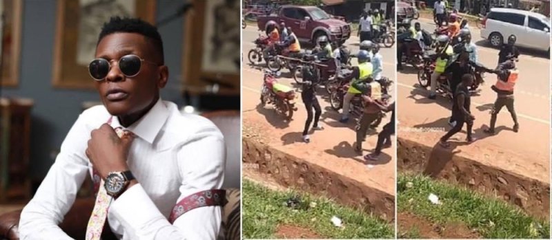 Amashusho ya Jose Chameleone akubita umumotari mu muhanda yanenzwe na benshi