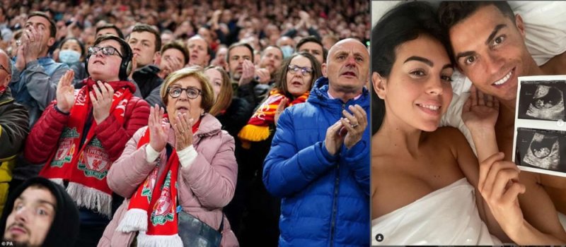Cristiano n'umugore we bashimiye abafana ba Liverpool babakoze ku mutima 