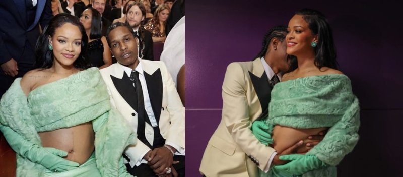 Akanyamuneza ni kose kuri Rihanna na Asap Rocky bitegura kwibaruka umwana wa kabiri 