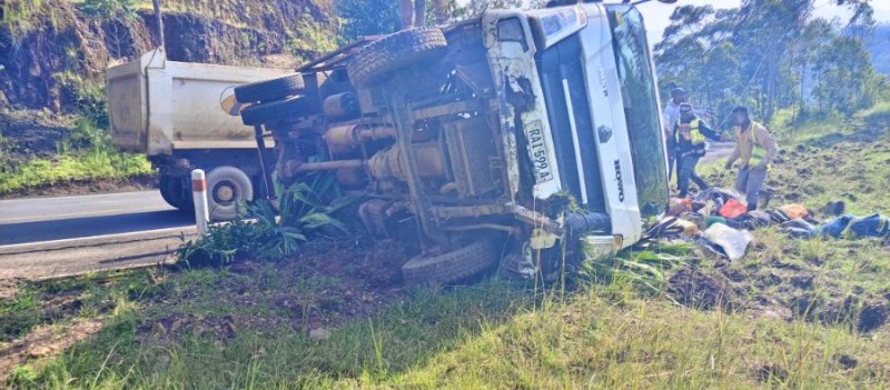 Nyamasheke: Impanuka ya Howo yakomerekeyemo abantu 16