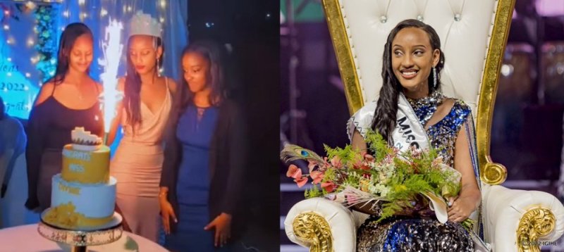 Miss Muheto Divine yakorewe ibirori by'igitangaza na bagenzi be bari bahanganye muri Miss Rwanda 2022[AMAFOTO]