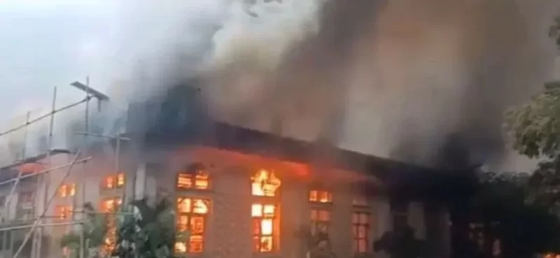 Kinshasa: Inkongi y'umuriro yibasiye urusengero