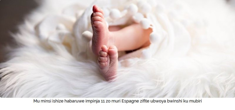 Espagne hadutse indwara yo kugira ubwoya bwinshi ku mubiri yibasiye impinja