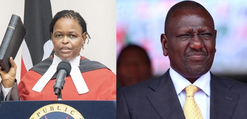 Abacamanza bakomeje guha gasopo Perezida Ruto watangaje ko hari ibyemezo by'inkiko azajya arengaho