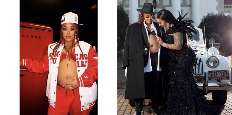  Da Brat aritegura kubyarana n'umugore mugenzi we baherutse kurushinga