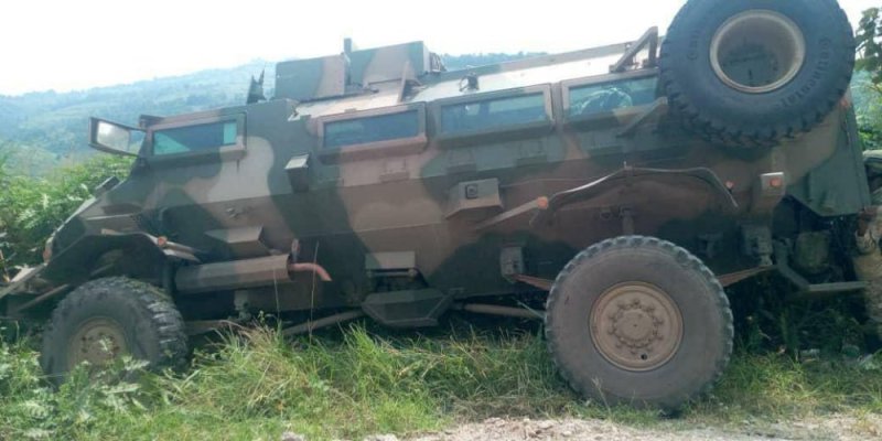 M23 yemeje ko yabujije SADC kwica abaturage inasenya ibimodoka byayo by'intambara