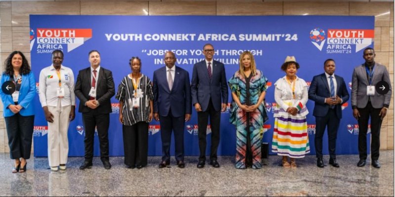 Perezida Kagame yatangije inama ya Youth Connekt Africa 2024 i Kigali yitabiriwe n'Abarenga 3000