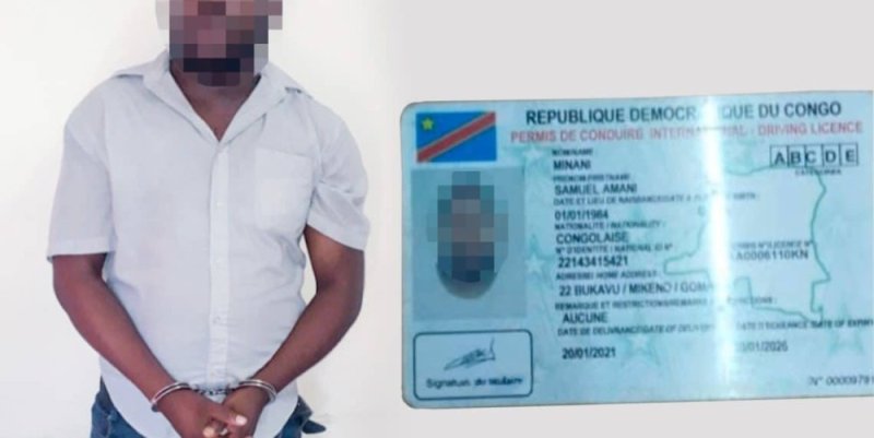 Umugabo yafatanywe Perimi y'inshurano ubwo yari agiye kwaka serivisi kuri Polisi
