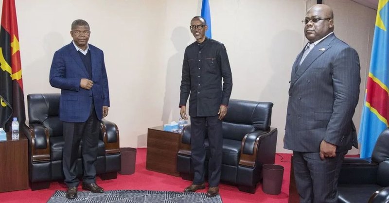João Lourenço arimo gukora 'vuba cyane' ngo Tshisekedi na Kagame bahure