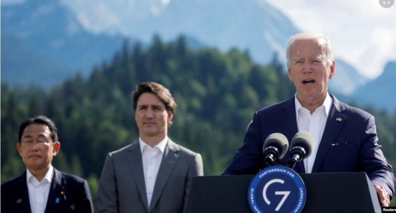 Ibihugu bya G7 byiyemeje Kurwanya Uburusiya