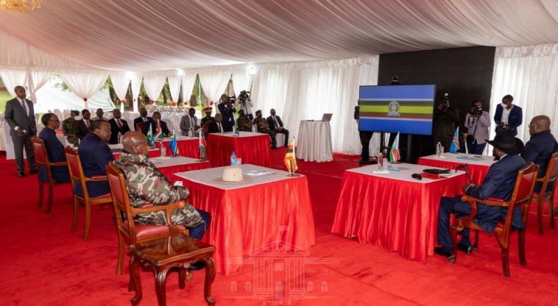 Inama y'abaperezida ba EAC yiga ku kibazo cya RDC yitabiriwe bishimishije