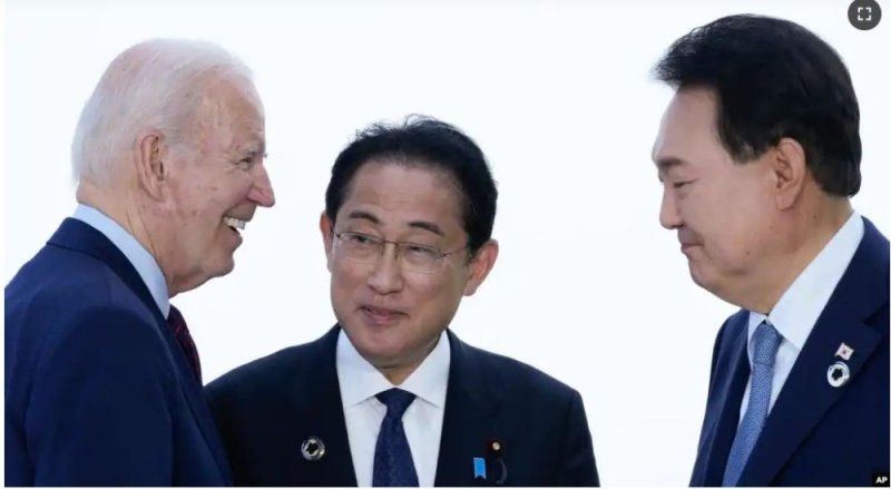 Amerika Ubuyapani na Koreya y'Epfo Byateye Indi Ntambwe mu Mubano Wabyo