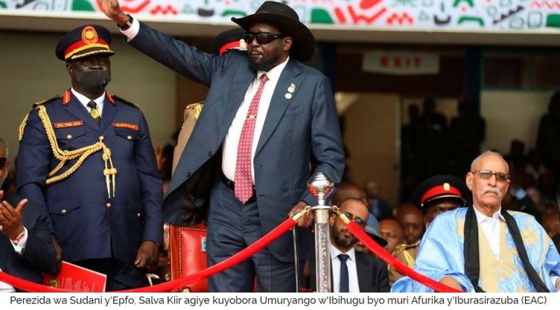Salva Kiir niwe utahiwe guhabwa inkoni yo kuyobora EAC