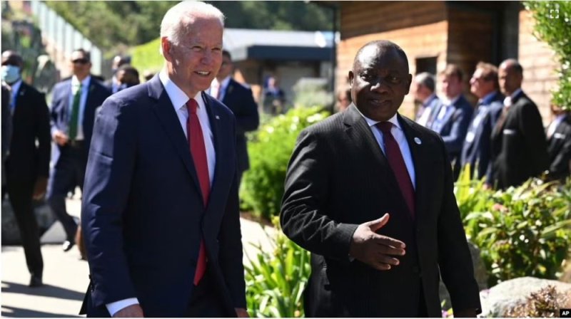  Amerika ishobora kwirukana Afrika y'Epfo mu masezerano ya AGOA kubera Uburusiya