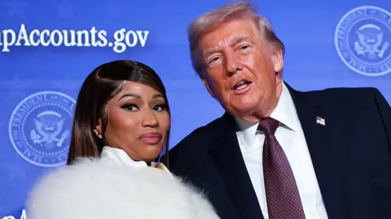 Umuraperikazi w'ikirangirire Nicki Minaj yashimiye Perezida wa Amerika Donald Trump ku isabukuru ye y'amavuko y'imyaka 80.