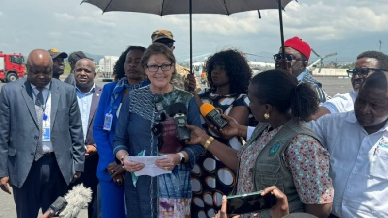 Umuyobozi wa MONUSCO yagejeje i Goma icyifuzo cyo gufungura ikibuga cy'indege cyaho