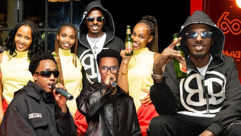Juno Kizigenza na Bruce The 1st mu basusurukije abakunzi ba Skol Malt hasozwa Shallipopin' Ahanad