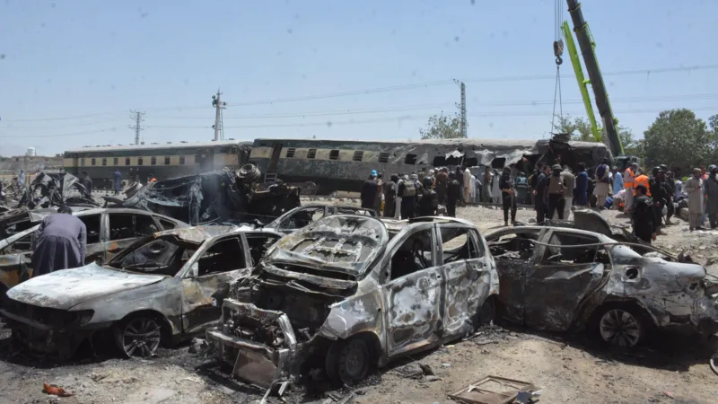 Pakistan: Abantu 20 baguye mu gitero cyagabwe kuri gari ya moshi