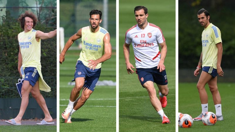 Arsenal iri mu bihe bibi yasinyishije abakinnyi 2 inongerera amasezerano David Luiz