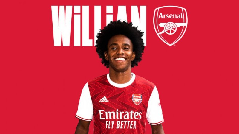 Arsenal yamaze gusinyisha rutahizamu Willian wakiniraga Chelsea 
