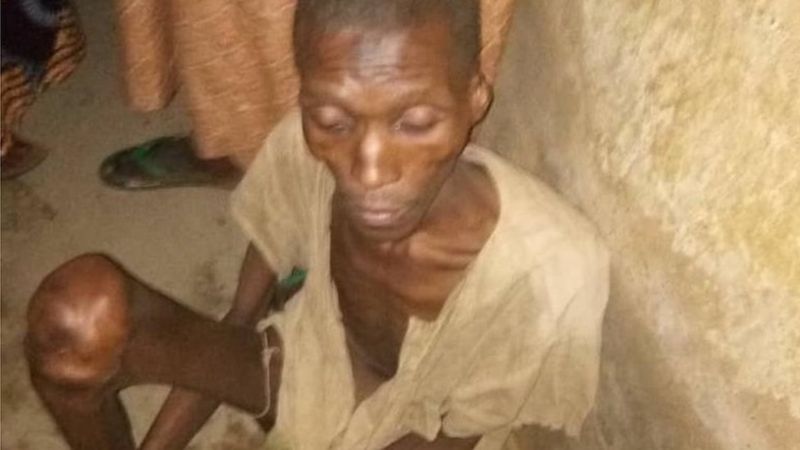 Nigeria:Polisi yatabaye umugabo wari ugiye kwicirwa n'inzara mu igaraje ry'ababyeyi be yari afungiwemo