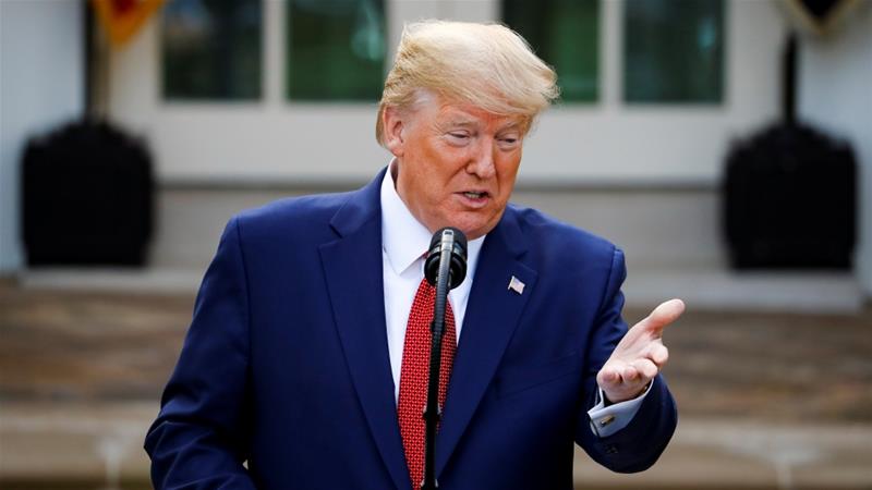 Perezida Trump yavuze ko atazatanga ubutegetsi mu mahoro natsindwa na Biden