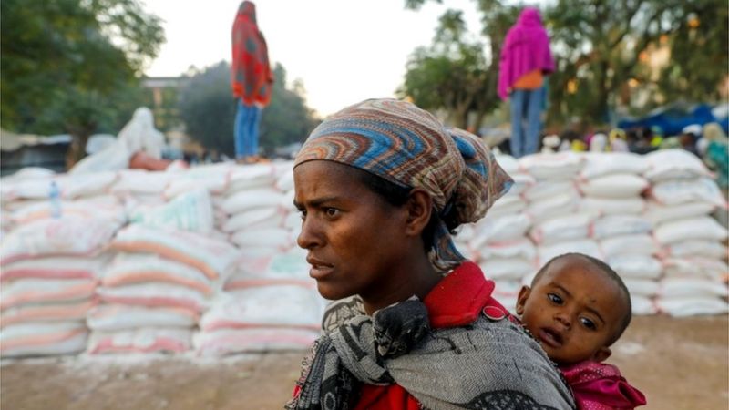 Ethiopia:UN iraburira ko abantu 400,000 bari mu nzara kubera intambara ya Tigray