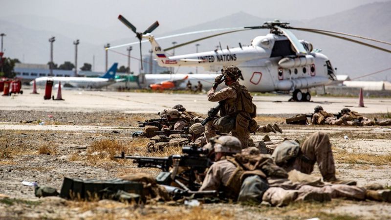 Afghanistan: Amerika yatangiye kwihorera kuri ISIS yica intagondwa yayo