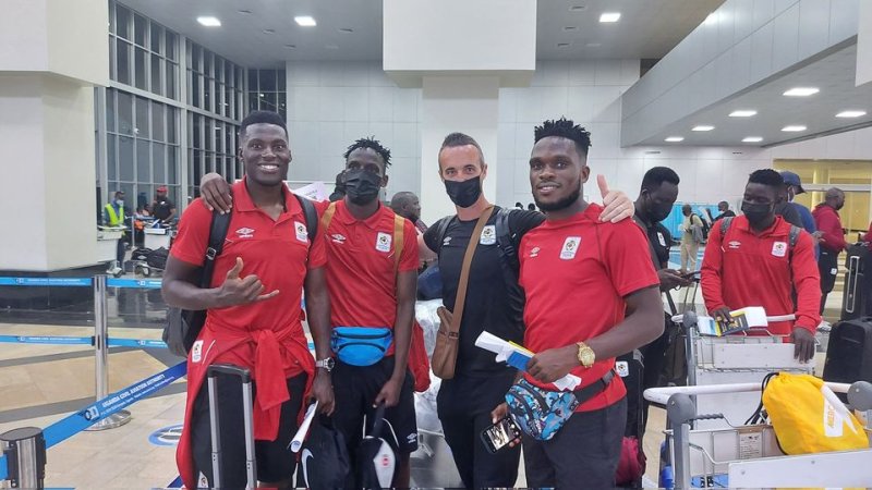 Uganda Cranes yamaze kugera mu Rwanda guhangana n'Amavubi