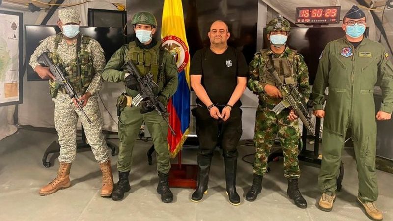 Colombia: Umucuruzi w'ibiyobyabwenge wa mbere washakishwaga cyane yafashwe
