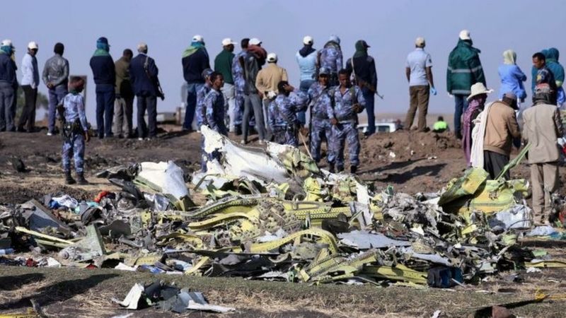 Boeing yumvikanye n'imiryango yapfushije abayo mu mpanuka y'indege ya Ethiopia Airlines
