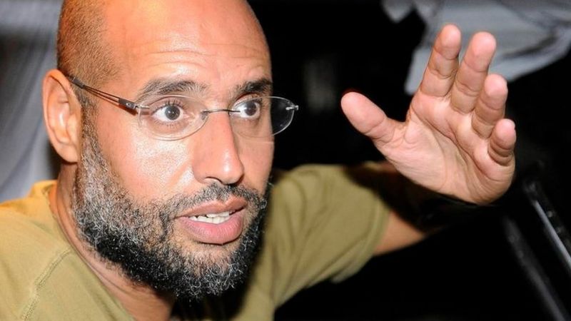 Libya: Umuhungu wa Gaddafi yangiwe kuba umukandida ku mwanya wa Perezida