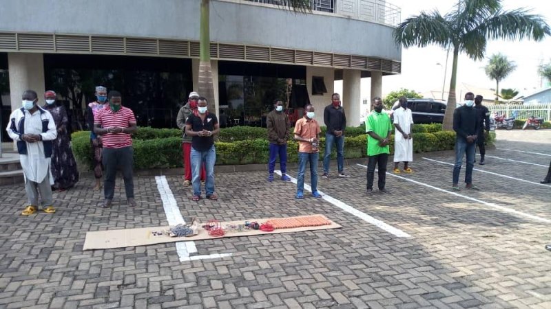 Babiri mu bakekwagaho gukorana na ADF barekuwe by'agateganyo