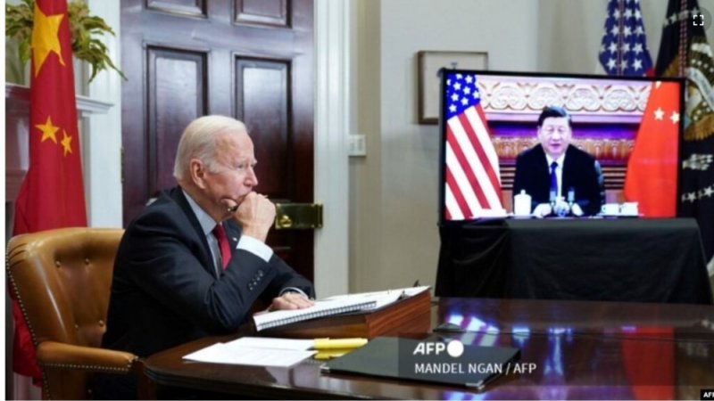 Perezida w'Ubushinwa yabwiye uwa USA ko ababajwe n'intambara yo muri Ukraine