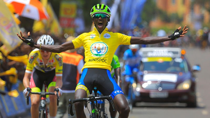  MUGISHA Samuel watwaye Tour du RWANDA aravugwaho gutorokera muri Amerika