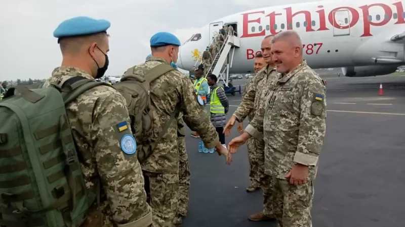 DR Congo: Ingabo za Ukraine zari muri MONUSCO zatashye nyuma y'imyaka 10