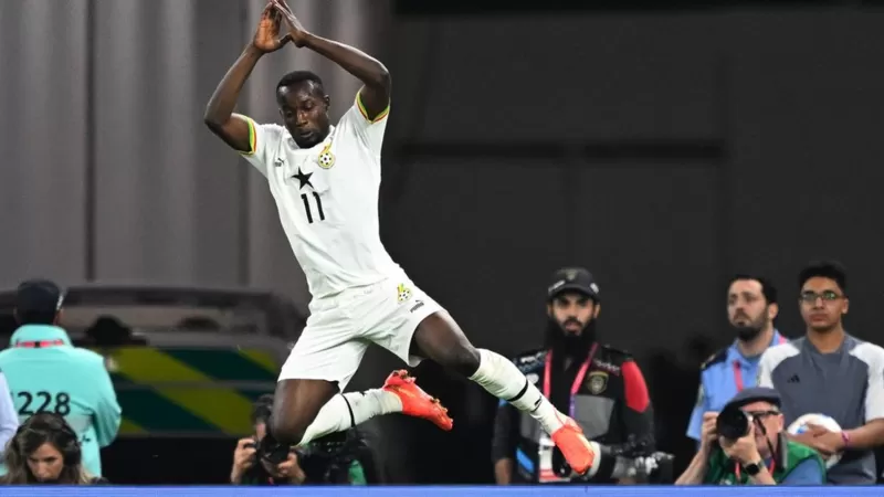Umukinnyi wa Ghana yasobanuye impamvu yishimiye igitego nka Cristiano Ronaldo