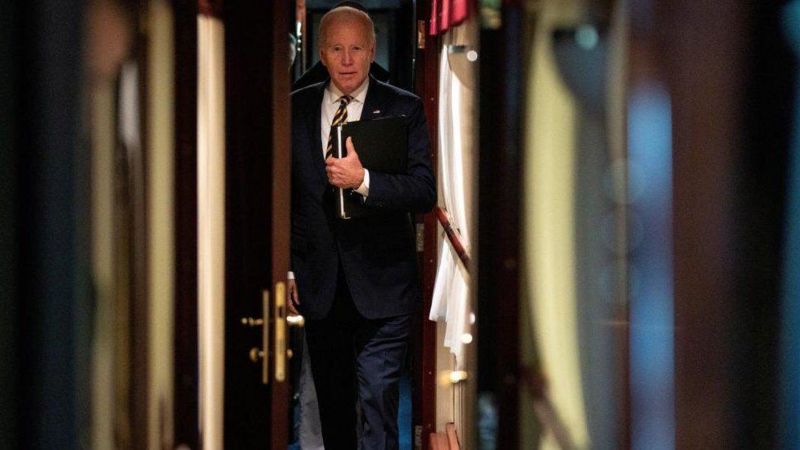 Perezida Biden yagendeye muri Gari ya Moshi amasaha 10 yerekeza muri Ukraine [Umwihariko w'urugendo]