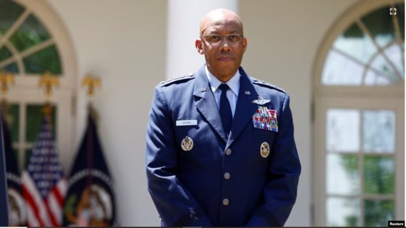 Jenerali Charles Brown Jr. Umwirabura wambere wagizwe Umugaba w'Ingabo Zose z'Amerika