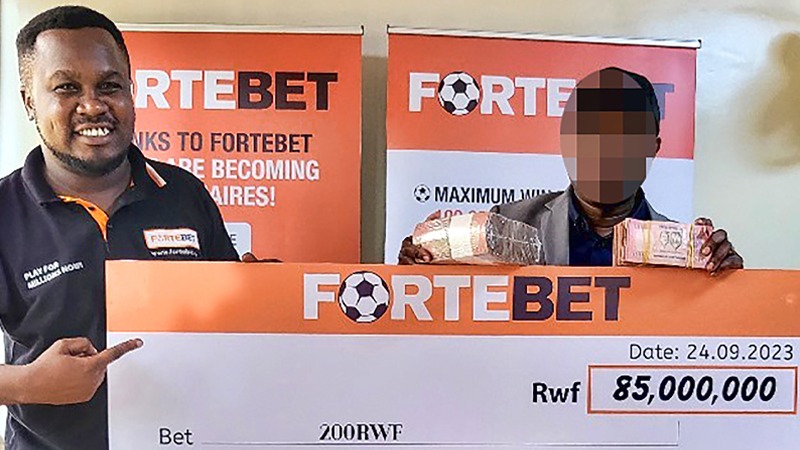 Yatsindiye Miliyoni 85 Frw muri Fortbet 